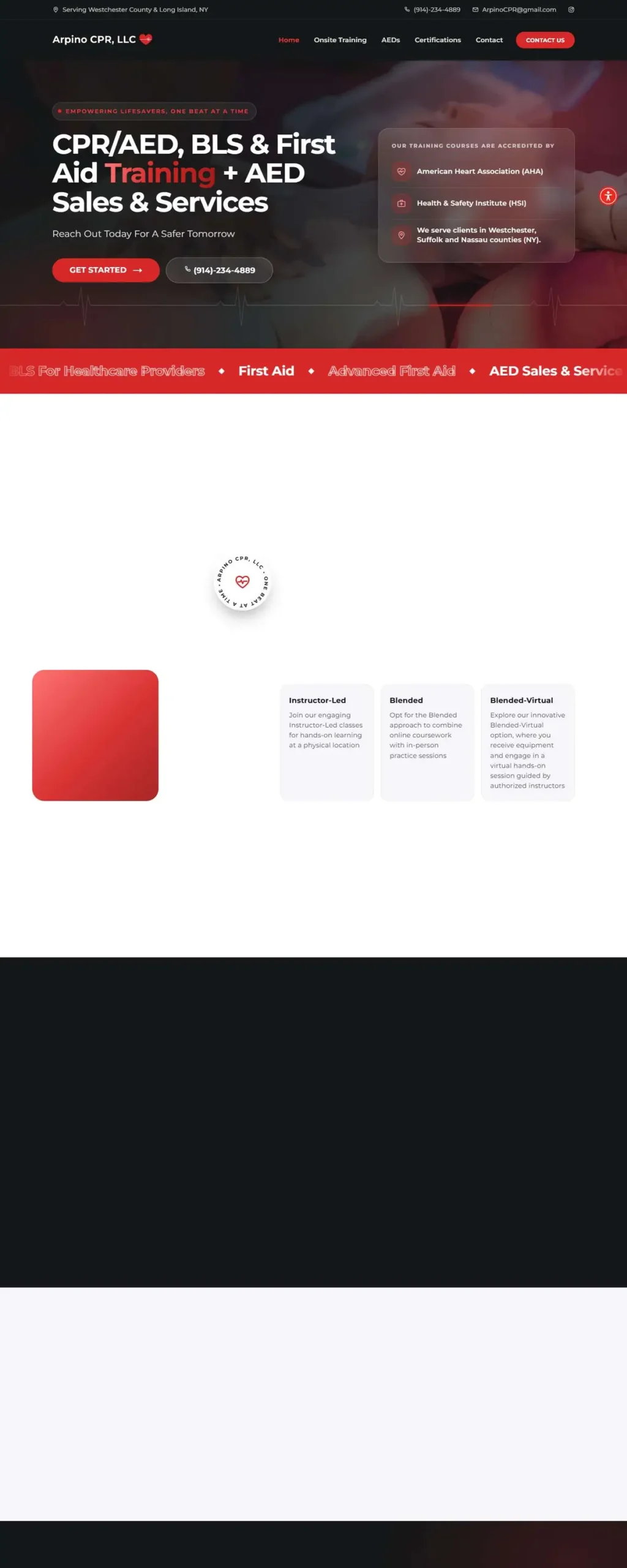 Arpino CPR website