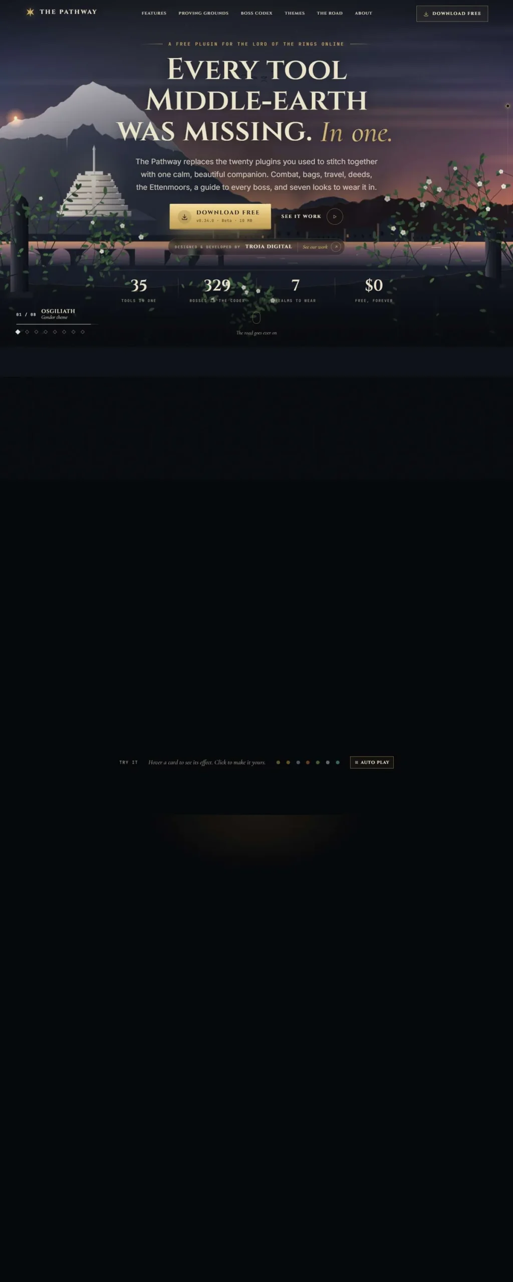 The Pathway website