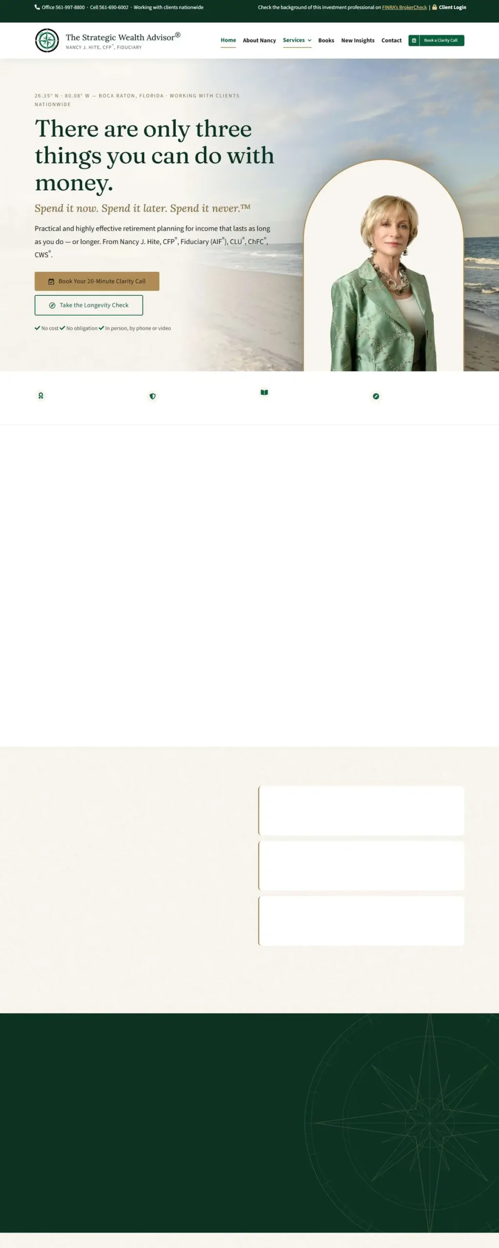 The Strategic Wealth Advisor website